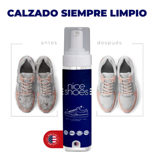 LIMPIADOR ULTRARAPIDO NICE SHOES + ENVIO GRATIS